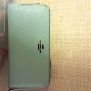 Coach leather wallet